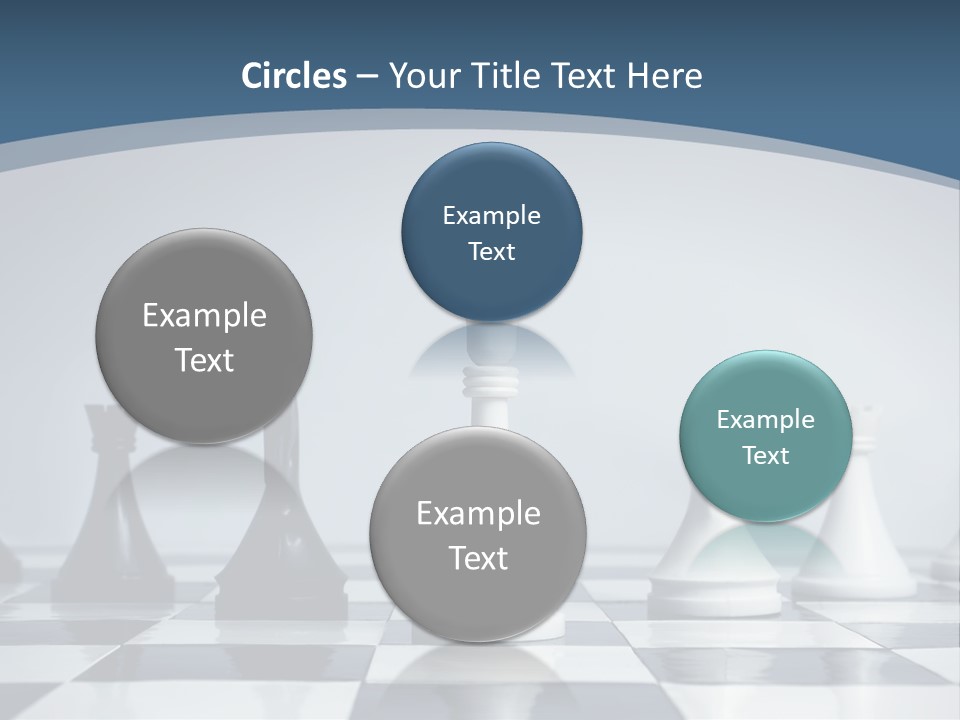 Team White Game PowerPoint Template