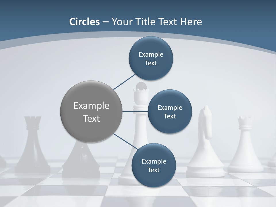 Team White Game PowerPoint Template