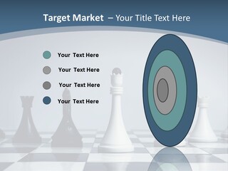 Team White Game PowerPoint Template