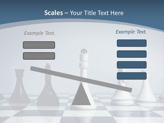 Team White Game PowerPoint Template