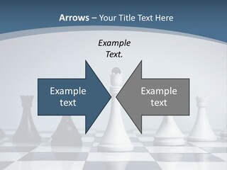 Team White Game PowerPoint Template