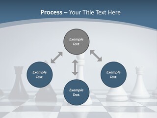 Team White Game PowerPoint Template