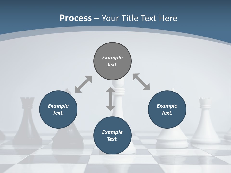 Team White Game PowerPoint Template