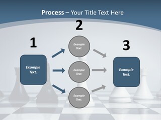 Team White Game PowerPoint Template