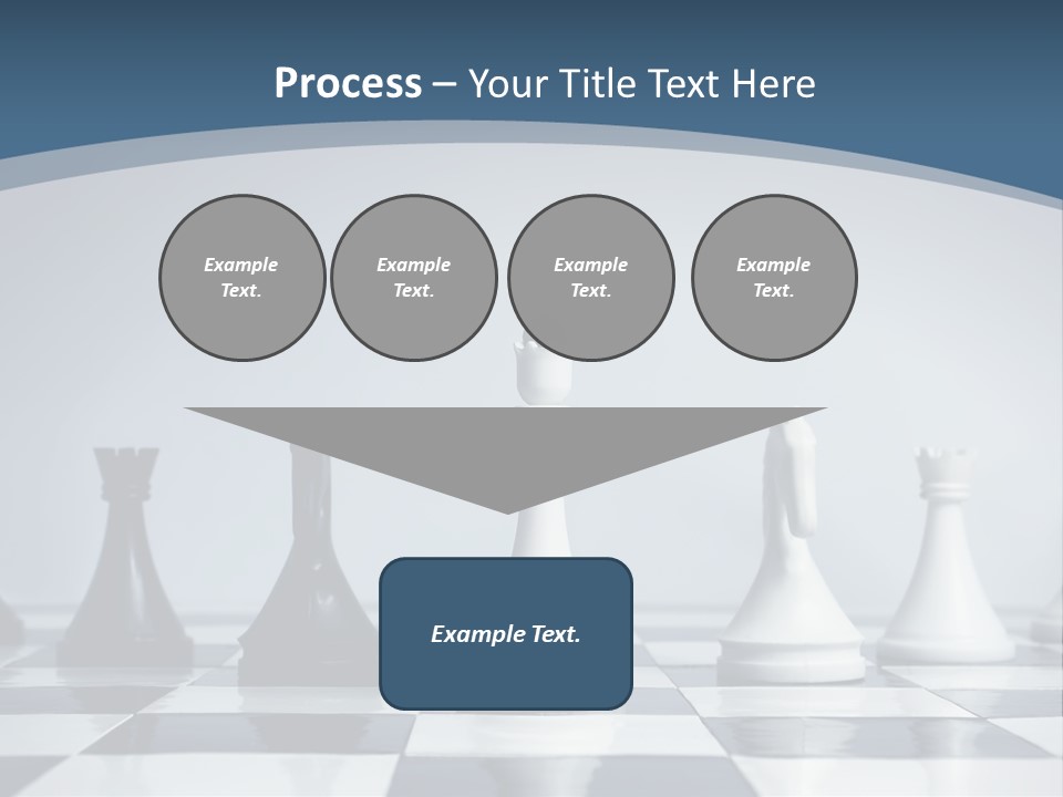 Team White Game PowerPoint Template
