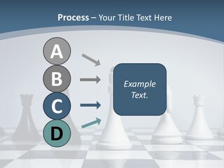 Team White Game PowerPoint Template