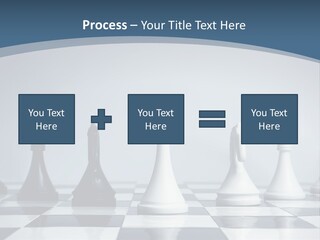 Team White Game PowerPoint Template