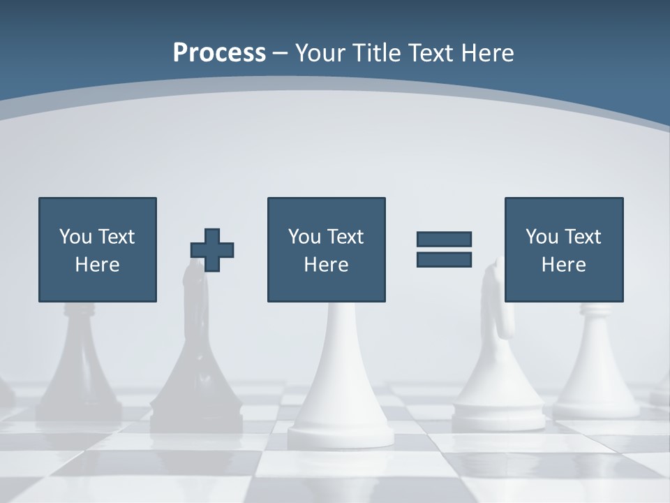 Team White Game PowerPoint Template