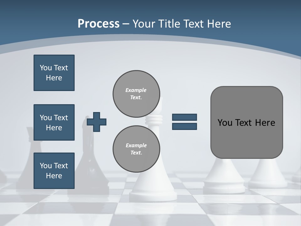 Team White Game PowerPoint Template