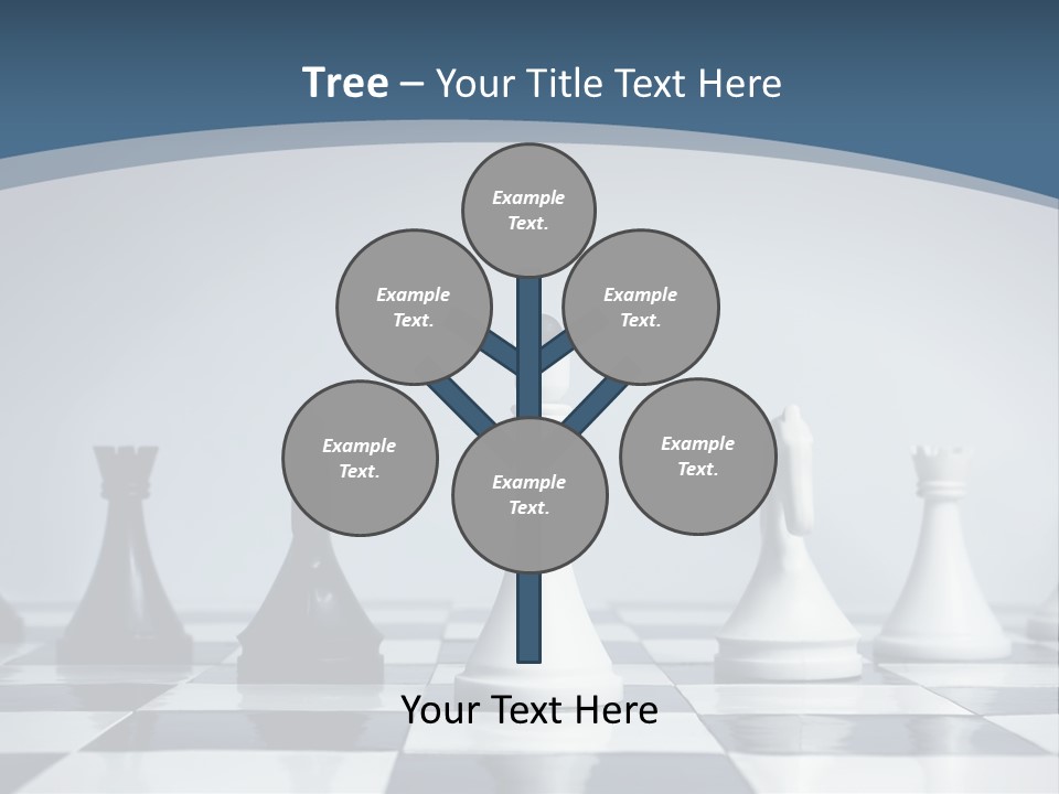 Team White Game PowerPoint Template