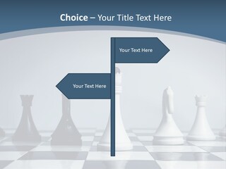 Team White Game PowerPoint Template