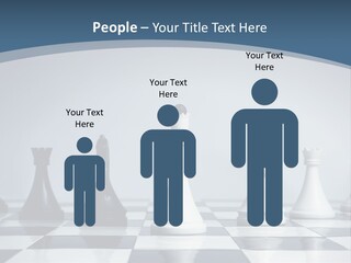 Team White Game PowerPoint Template