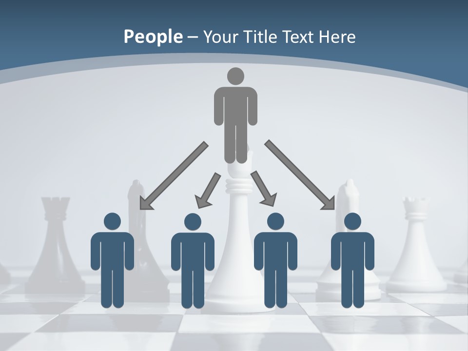Team White Game PowerPoint Template