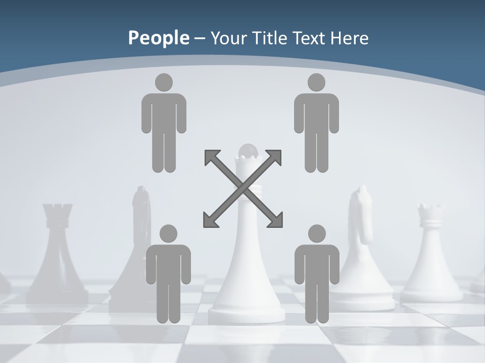 Team White Game PowerPoint Template