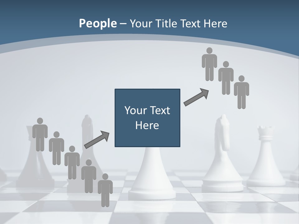 Team White Game PowerPoint Template