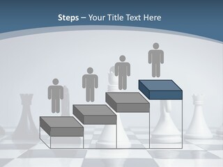 Team White Game PowerPoint Template