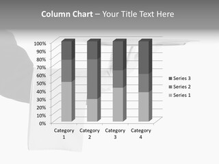 Single Serve Hand PowerPoint Template