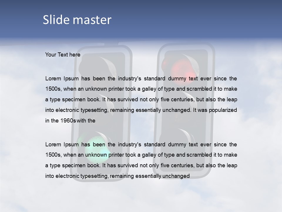 Environment Controler Street PowerPoint Template