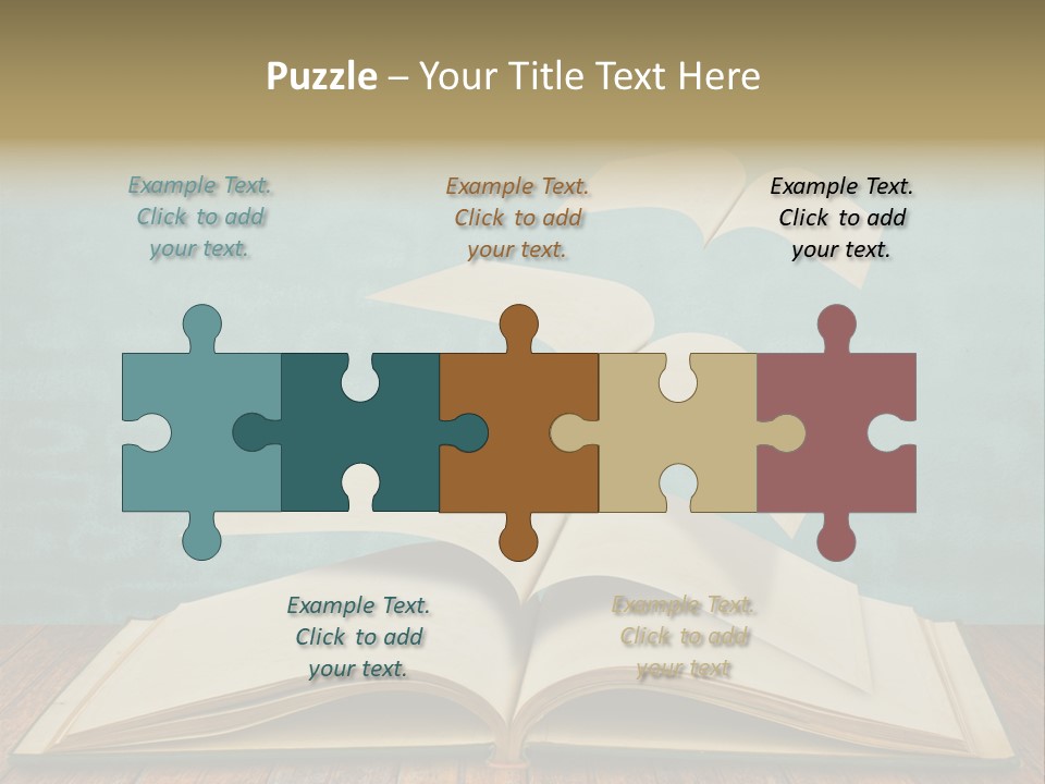 Diary Storytelling Office PowerPoint Template