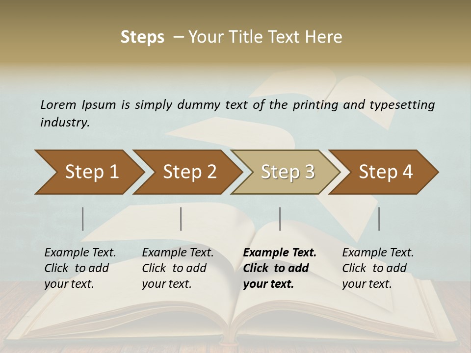Diary Storytelling Office PowerPoint Template