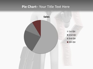 Isolated Person Business PowerPoint Template