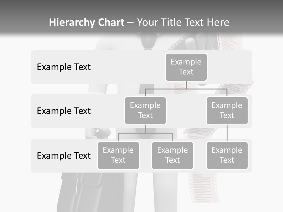 Isolated Person Business PowerPoint Template