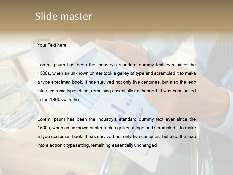 Hands Technology Tech PowerPoint Template