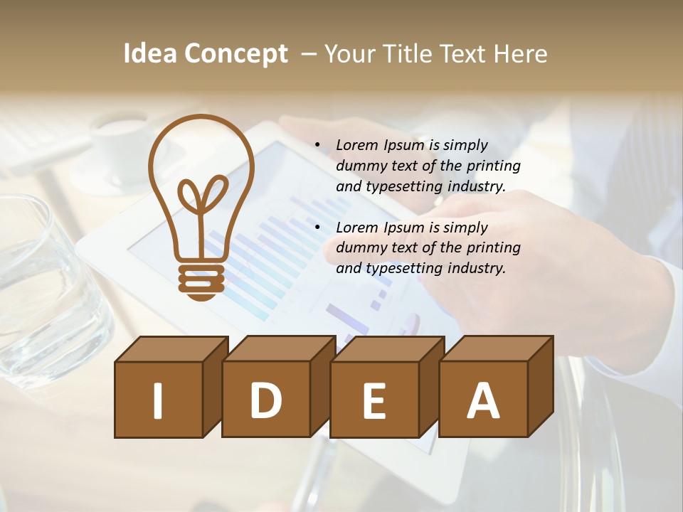 Hands Technology Tech PowerPoint Template