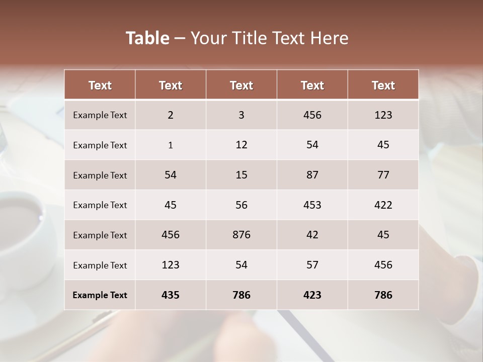 Lifestyle Strategy Briefing PowerPoint Template