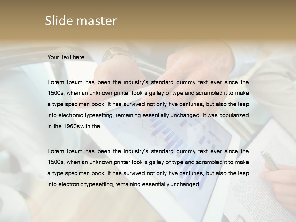 Office Meeting Modern PowerPoint Template