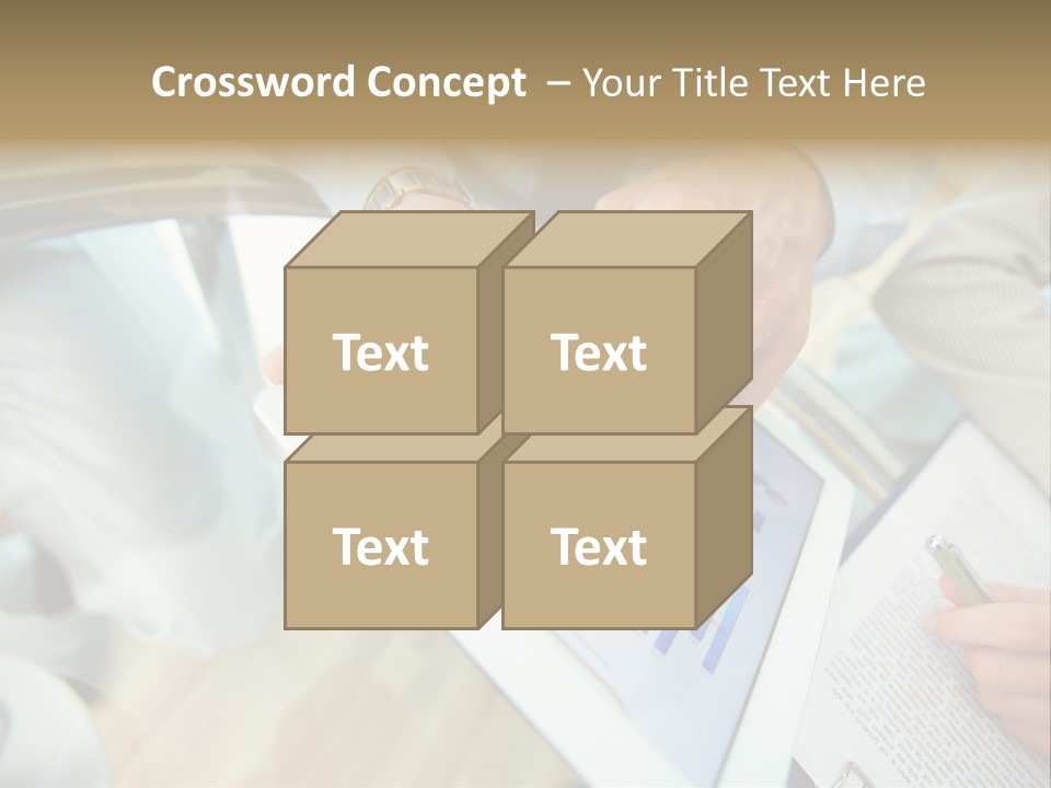 Office Meeting Modern PowerPoint Template