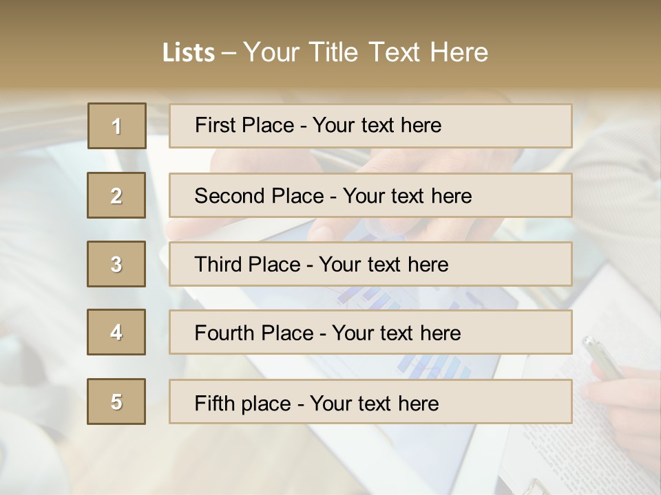 Office Meeting Modern PowerPoint Template