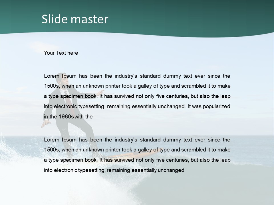 Executive Connection Boss PowerPoint Template