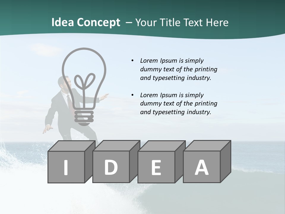 Executive Connection Boss PowerPoint Template