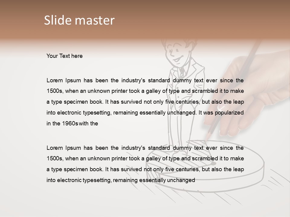 Tag Illustration Funding PowerPoint Template