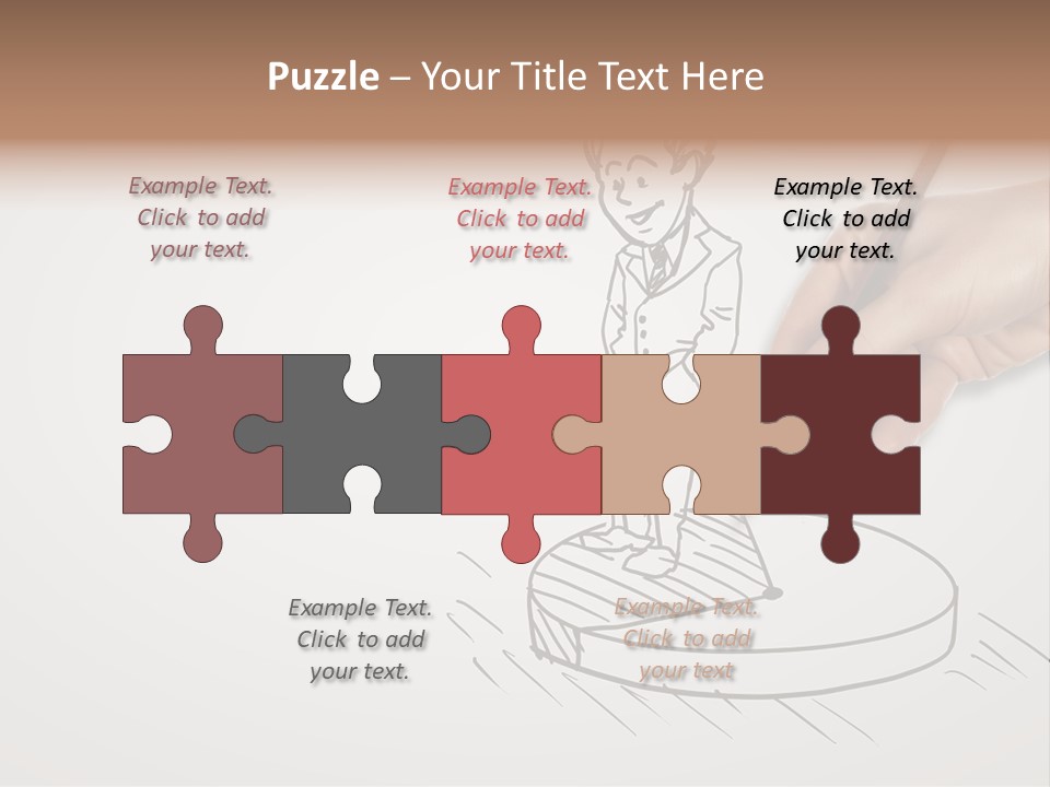 Tag Illustration Funding PowerPoint Template