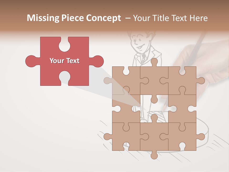 Tag Illustration Funding PowerPoint Template