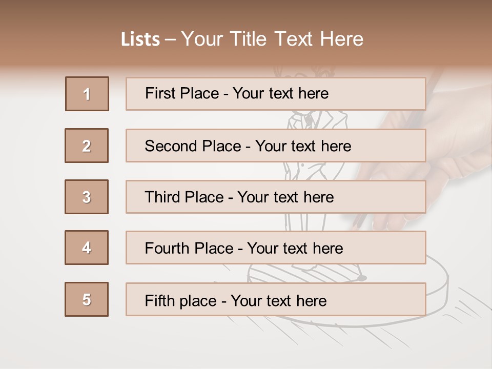 Tag Illustration Funding PowerPoint Template