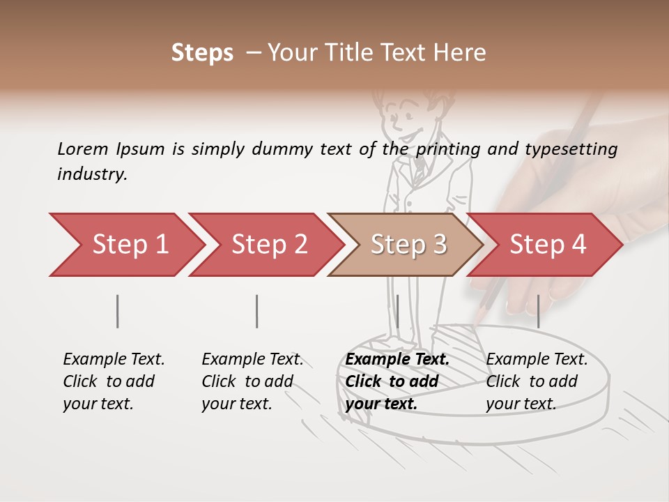 Tag Illustration Funding PowerPoint Template