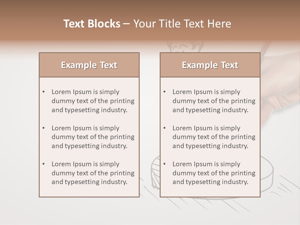 Tag Illustration Funding PowerPoint Template