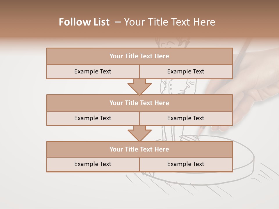 Tag Illustration Funding PowerPoint Template