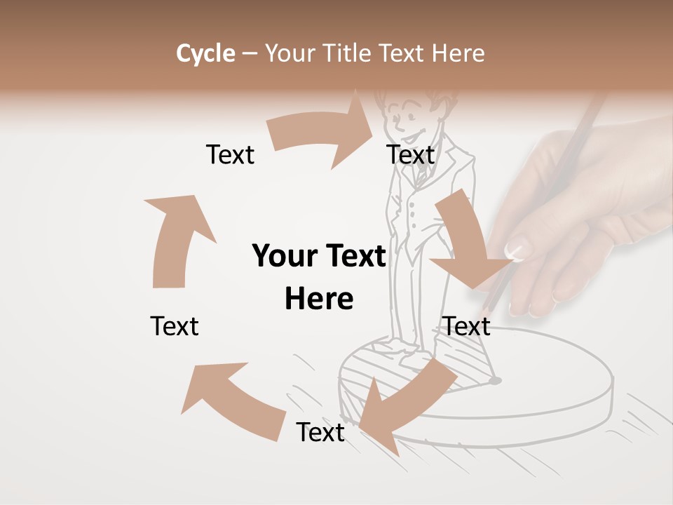 Tag Illustration Funding PowerPoint Template