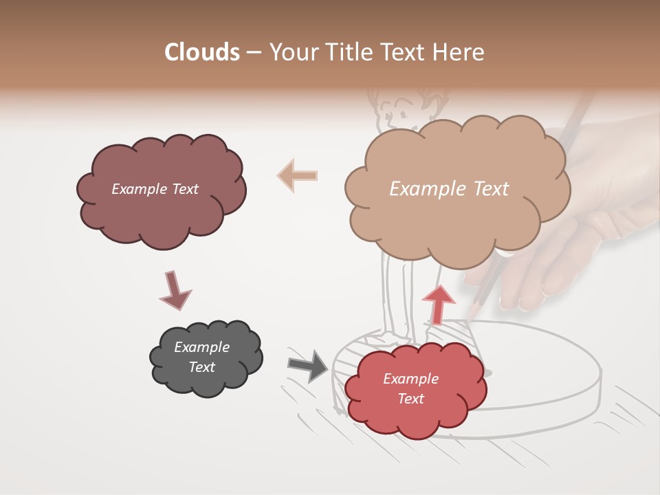 Tag Illustration Funding PowerPoint Template