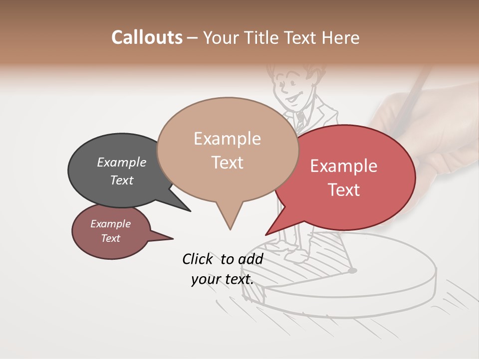 Tag Illustration Funding PowerPoint Template