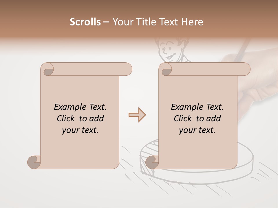 Tag Illustration Funding PowerPoint Template