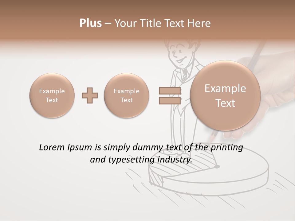 Tag Illustration Funding PowerPoint Template