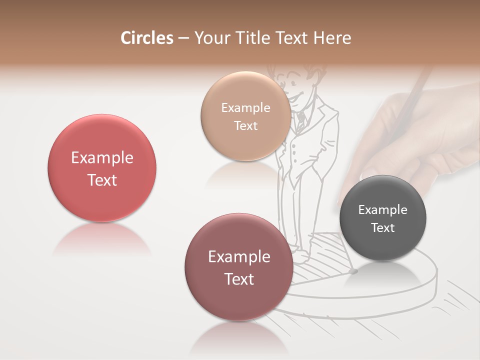 Tag Illustration Funding PowerPoint Template