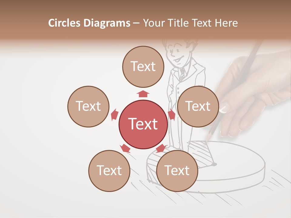 Tag Illustration Funding PowerPoint Template