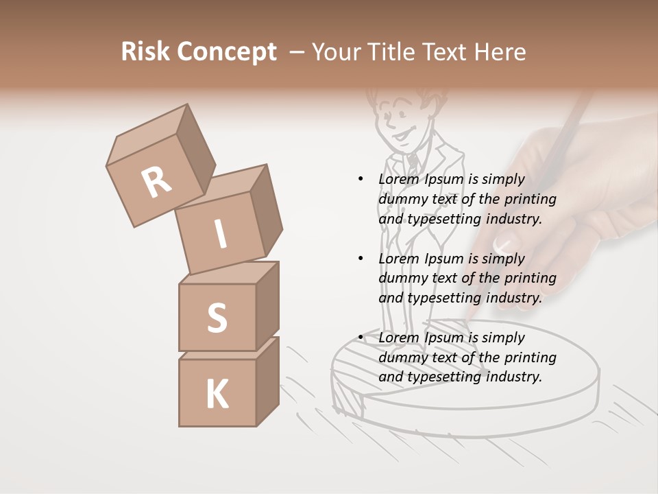 Tag Illustration Funding PowerPoint Template