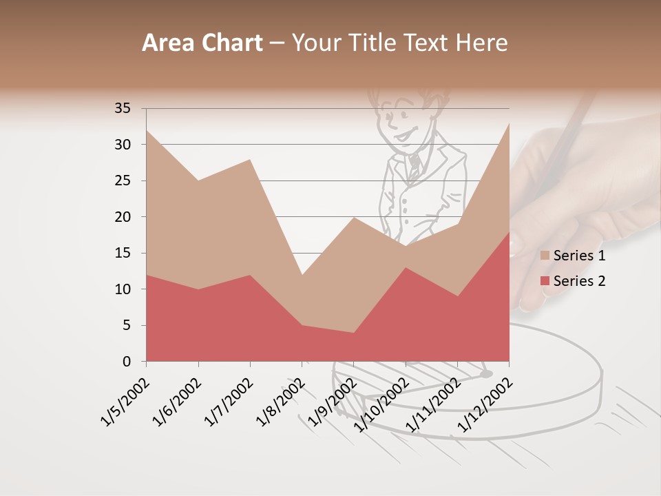 Tag Illustration Funding PowerPoint Template